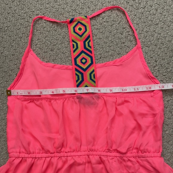 5th & love almost neon pink flowy dress XS - Picture 5 of 11